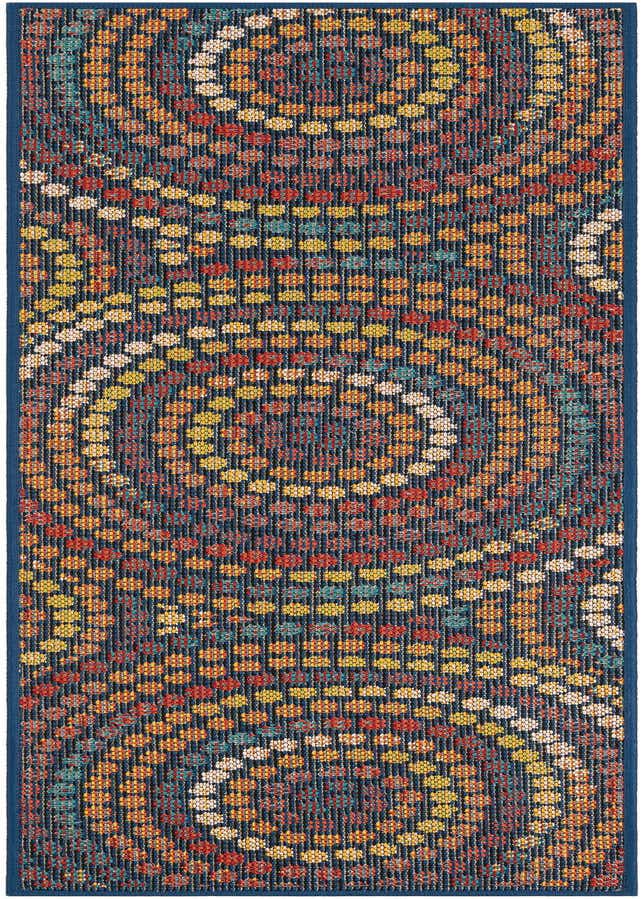 2' x 6' 1 Easy-Clean Baja Indoor / Outdoor Runner Rug