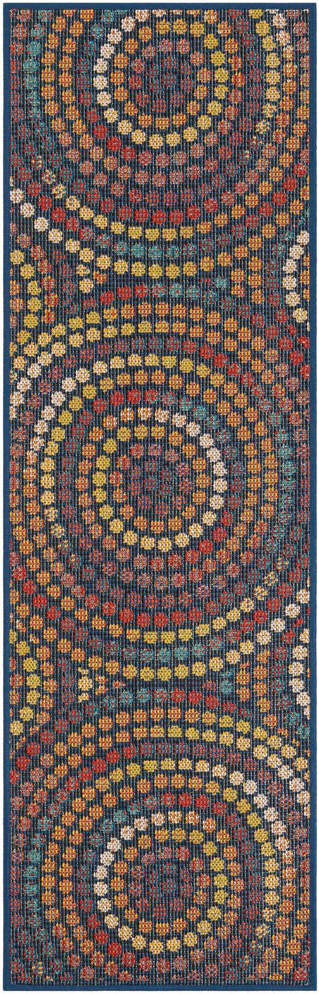2' x 6' 1 Easy-Clean Baja Indoor / Outdoor Runner Rug