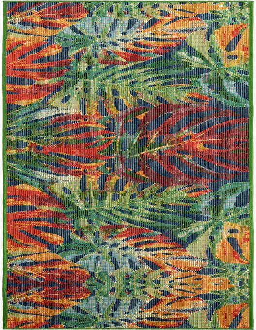 2' 7 x 10' Easy-Clean Baja Indoor / Outdoor Runner Rug