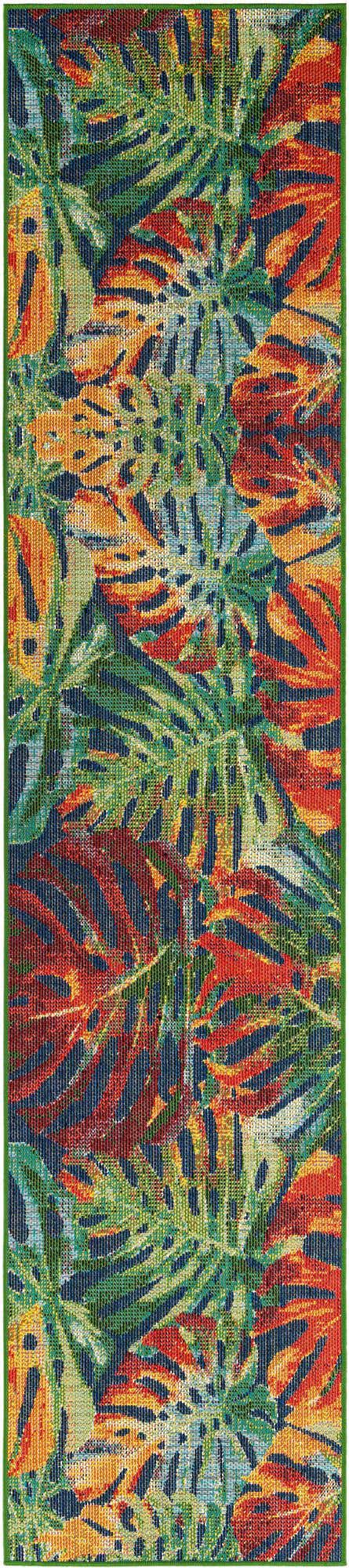 2' 7 x 12' Easy-Clean Baja Indoor / Outdoor Runner Rug