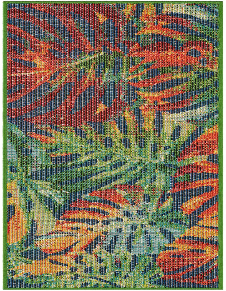 Detail image of 2' x 5' 1 Easy-Clean Baja Indoor / Outdoor Runner Rug