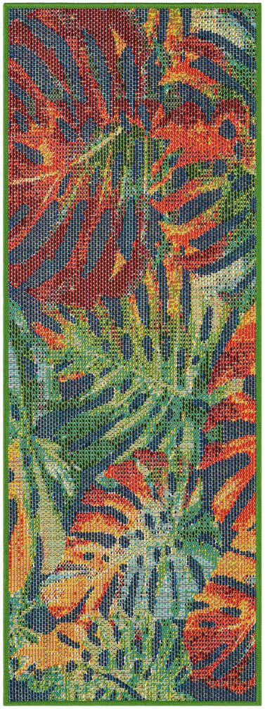 2' x 5' 1 Easy-Clean Baja Indoor / Outdoor Runner Rug
