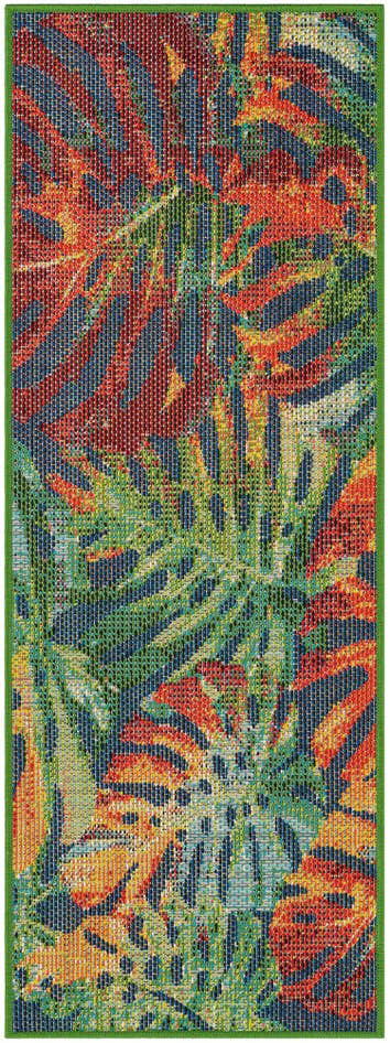 Detail image of 2' x 5' 1 Easy-Clean Baja Indoor / Outdoor Runner Rug