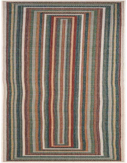 2' 7 x 12' Easy-Clean Baja Indoor / Outdoor Runner Rug