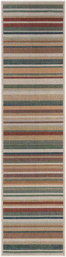 2' 7 x 10' Easy-Clean Baja Indoor / Outdoor Runner Rug