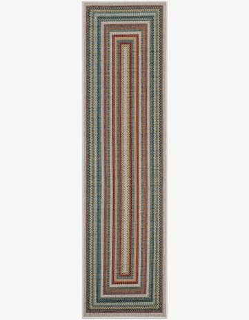2' x 7' 1 Easy-Clean Baja Indoor / Outdoor Runner Rug