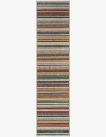 2' 7 x 10' Easy-Clean Baja Indoor / Outdoor Runner Rug