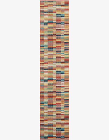 2' 7 x 12' Easy-Clean Baja Indoor / Outdoor Runner Rug