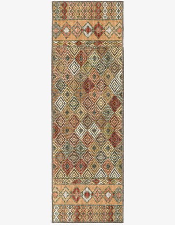 2' x 6' Easy-Clean Baja Indoor / Outdoor Runner Rug