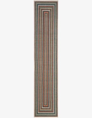 2' 7 x 12' Easy-Clean Baja Indoor / Outdoor Runner Rug