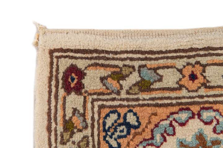 2' 5 x 5' 2 Hand Knotted Bakhtiar Wool Runner Rug