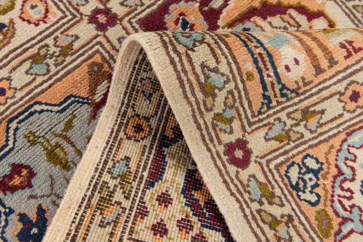 2' 5 x 5' 2 Hand Knotted Bakhtiar Wool Runner Rug