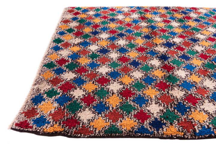 2' 9 x 9' 5 Hand Knotted Balouch Wool Runner Rug
