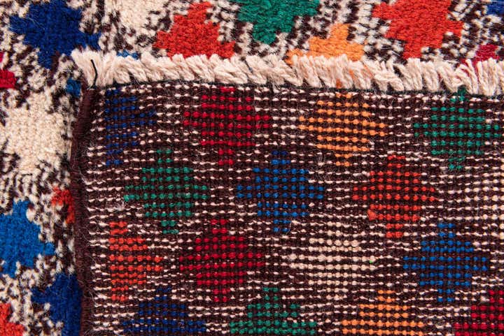 2' 9 x 9' 5 Hand Knotted Balouch Wool Runner Rug