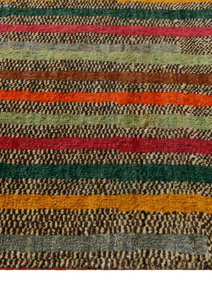 2' 9 x 8' 2 Hand Knotted Balouch Wool Runner Rug
