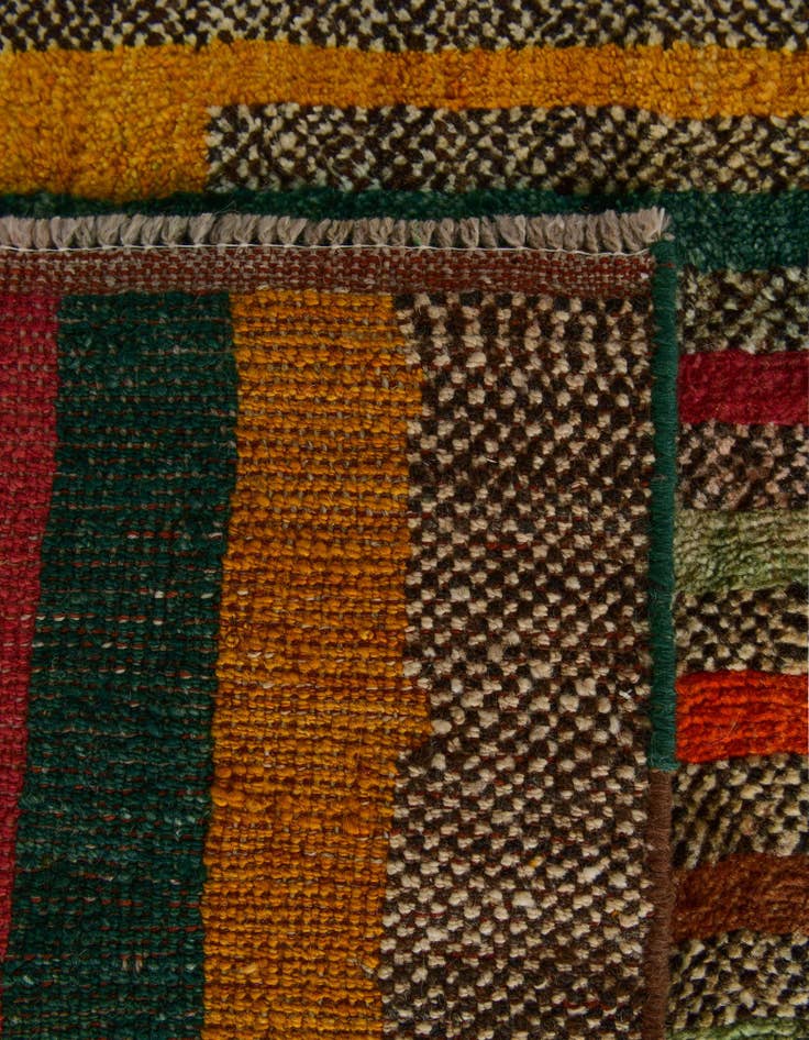 Detail image of 2' 9 x 8' 2 Hand Knotted Balouch Wool Runner Rug