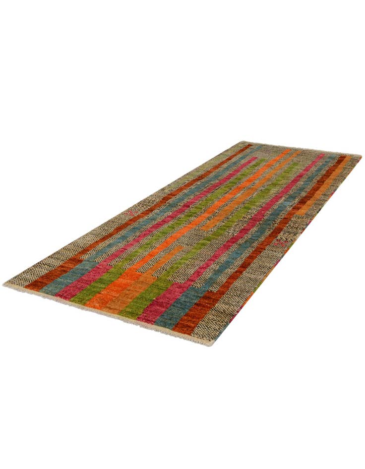 Detail image of 2' 11 x 8' 1 Hand Knotted Balouch Wool Runner Rug