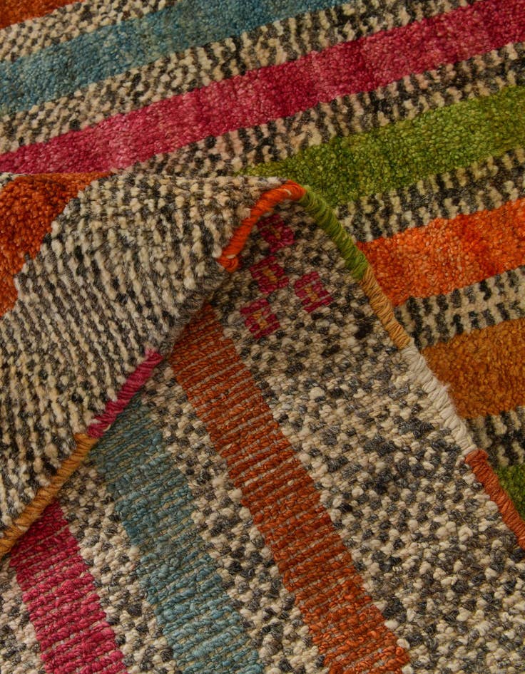 Detail image of 2' 11 x 8' 1 Hand Knotted Balouch Wool Runner Rug