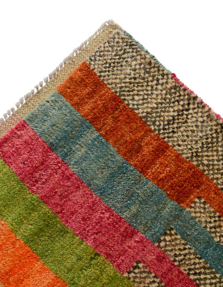 2' 11 x 8' 1 Hand Knotted Balouch Wool Runner Rug