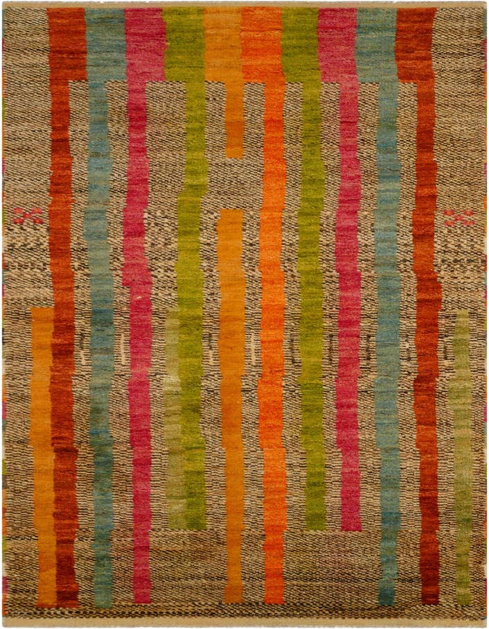 Detail image of 2' 11 x 8' 1 Hand Knotted Balouch Wool Runner Rug