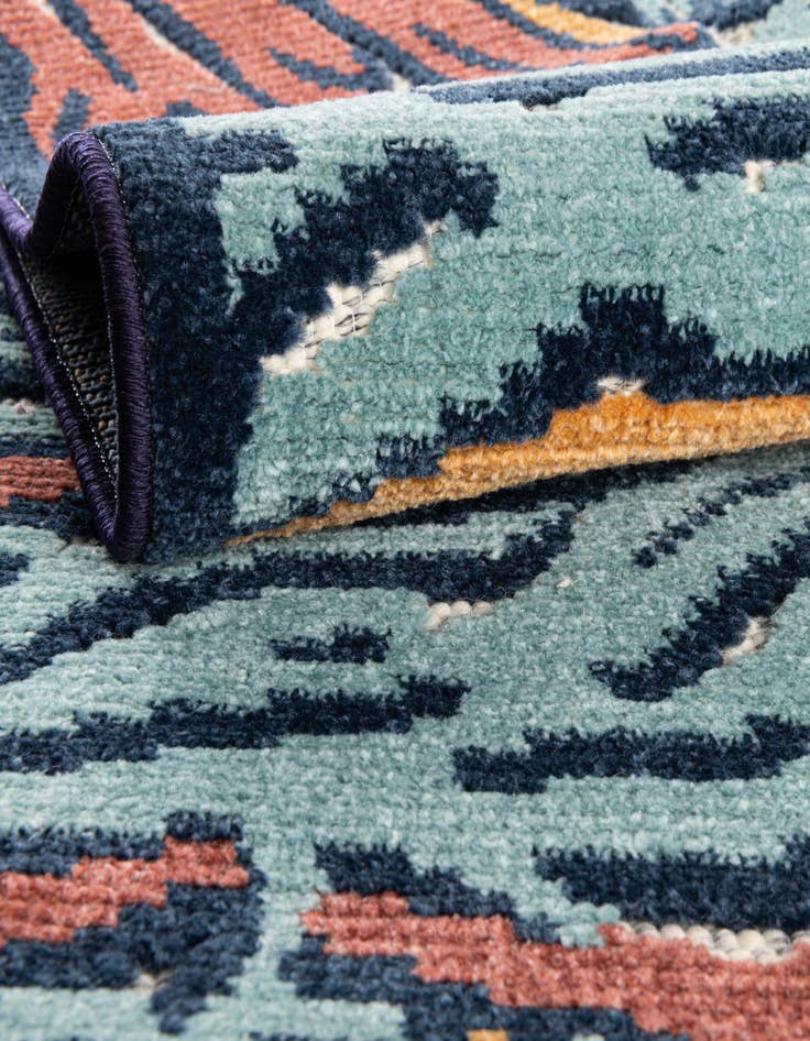 Detail image of 2' x 6' Easy-Clean Belize Indoor / Outdoor Runner Rug
