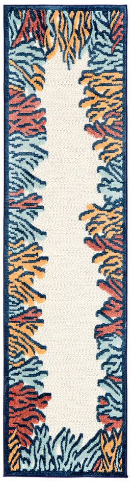 Detail image of 2' x 8' Easy-Clean Belize Indoor / Outdoor Runner Rug