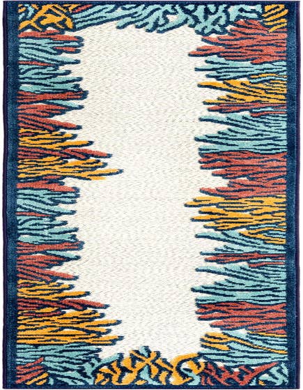 Detail image of 2' x 10' Easy-Clean Belize Indoor / Outdoor Runner Rug