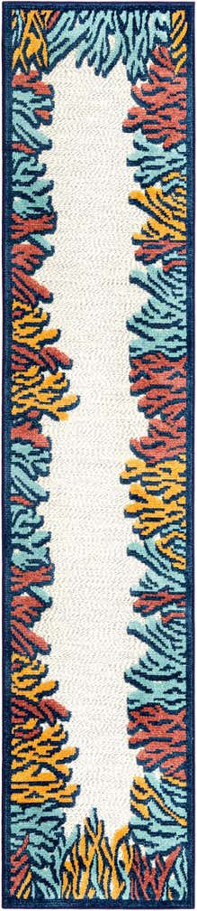2' x 10' Easy-Clean Belize Indoor / Outdoor Runner Rug