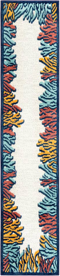 Detail image of 2' x 10' Easy-Clean Belize Indoor / Outdoor Runner Rug