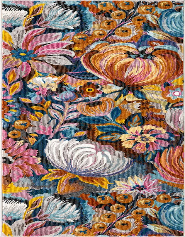 Detail image of 2' x 6' Blossom Runner Rug