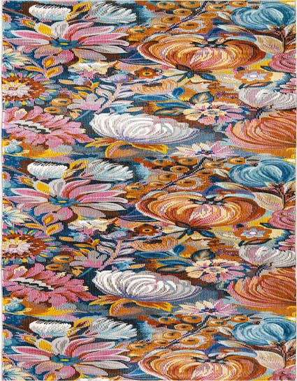Detail image of 2' 7 x 12' Blossom Runner Rug