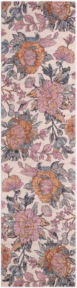 Detail image of 2' 7 x 10' Blossom Runner Rug