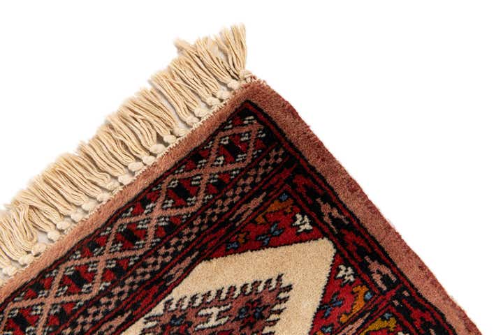 1' x 3' 10 Hand Knotted Bokhara Oriental Wool Runner Rug