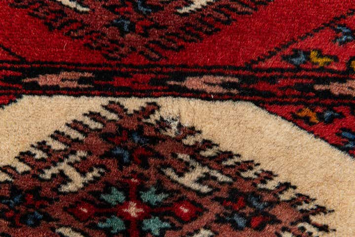 1' x 3' 10 Hand Knotted Bokhara Oriental Wool Runner Rug