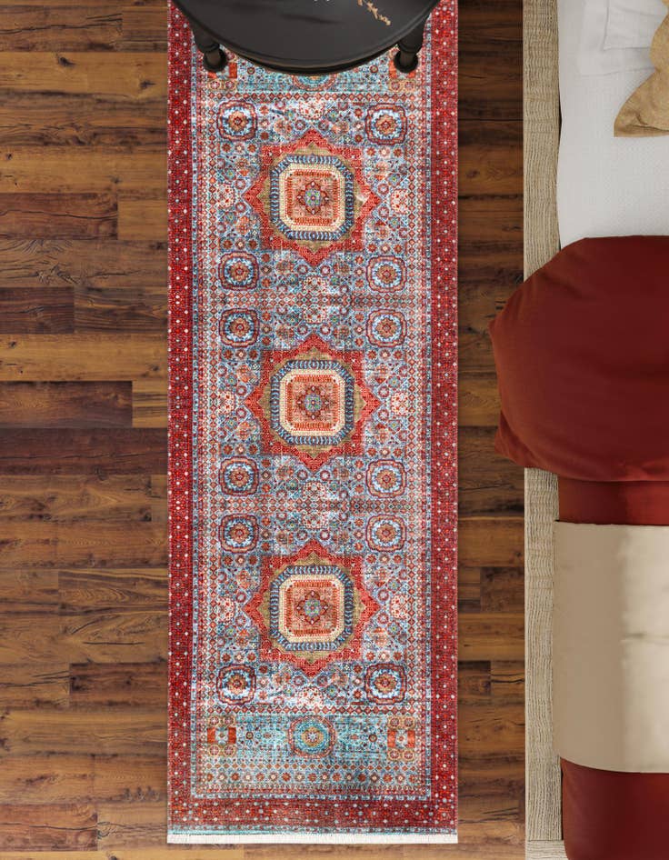 Detail image of 3' 3 x 11' 10 Boutique Runner Rug