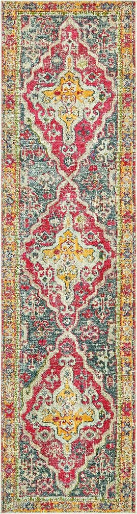 2' 7 x 10' Washable Carnevale Runner Rug