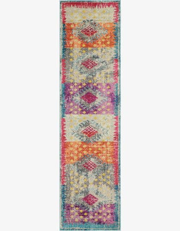 Washable Carnevale Runner Rug