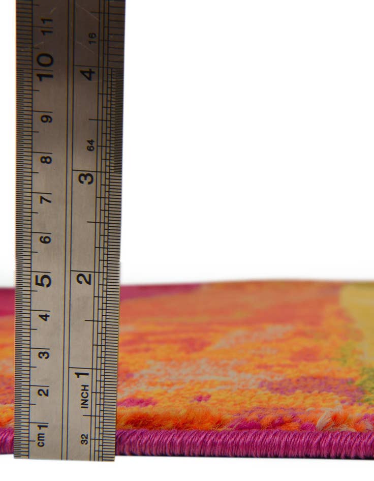Detail image of 2' 7 x 10' Washable Casablanca Runner Rug
