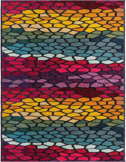 Detail image of 2' 7 x 10' Washable Casablanca Runner Rug