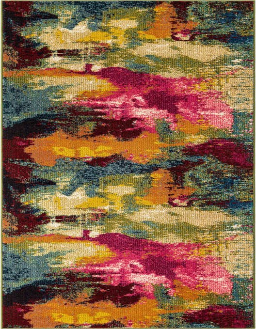 Detail image of 2' 7 x 10' Washable Casablanca Runner Rug