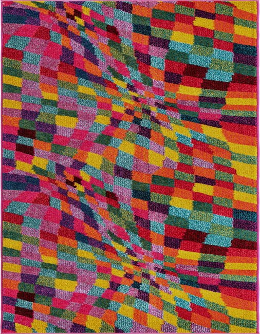 Detail image of 2' 7 x 10' Washable Casablanca Runner Rug