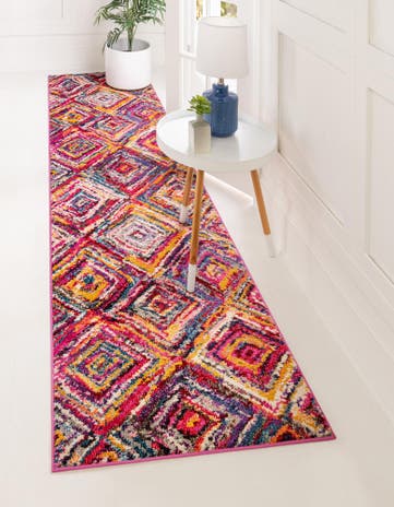 2' 7 x 10' Washable Casablanca Runner Rug