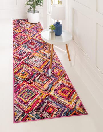 2' 7 x 10' Washable Casablanca Runner Rug
