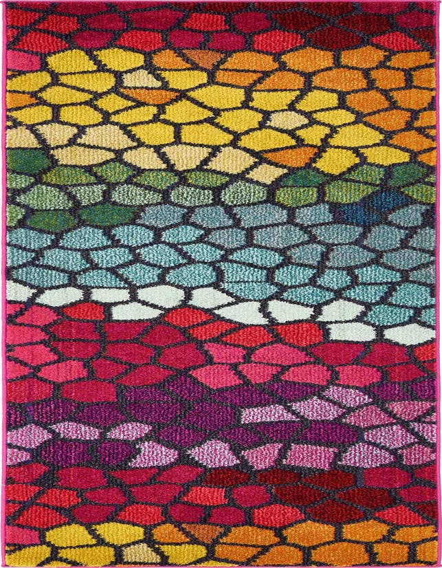 Detail image of 2' 2 x 6' 9 Washable Casablanca Runner Rug