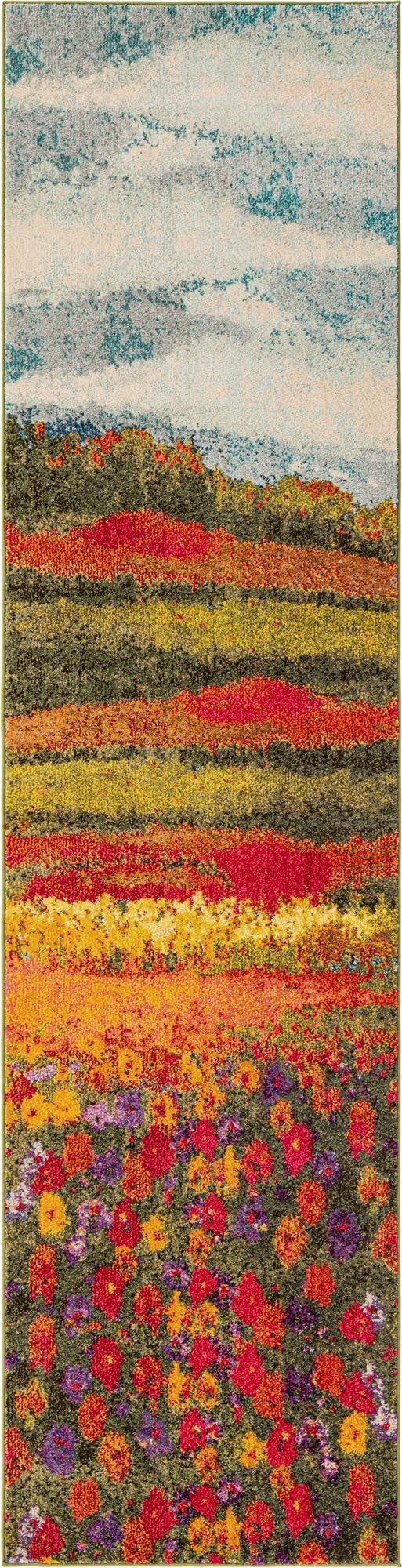 2' 7 x 10'  Washable Casablanca Runner Rug