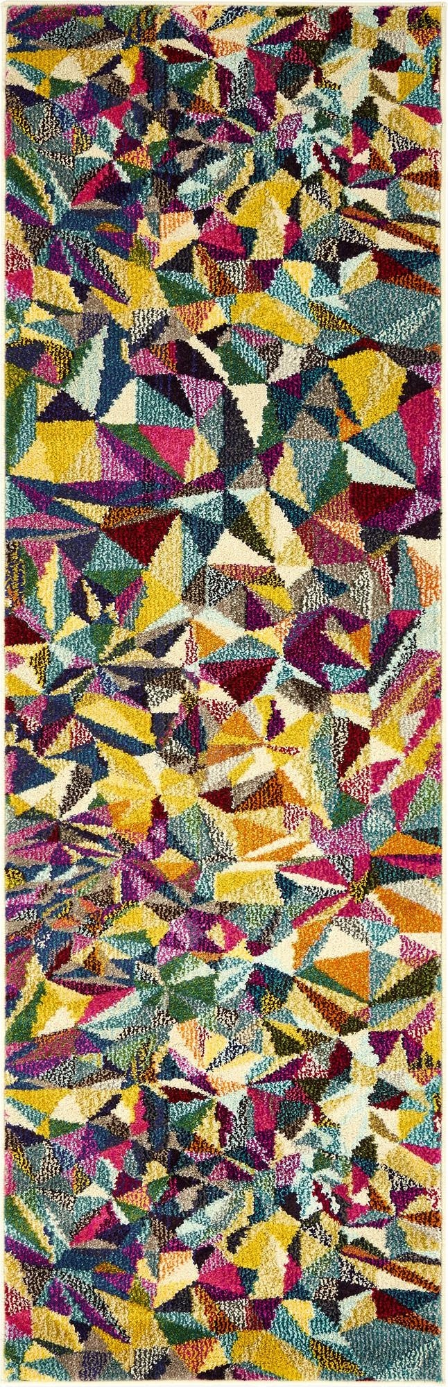 2' 2 x 6' 9  Washable Casablanca Runner Rug