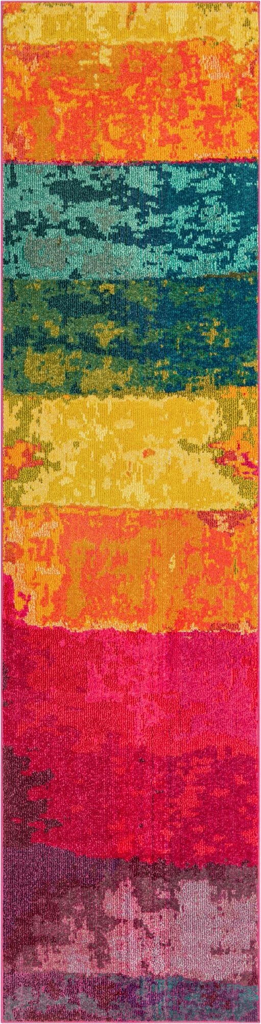 2' 7 x 10'  Washable Casablanca Runner Rug