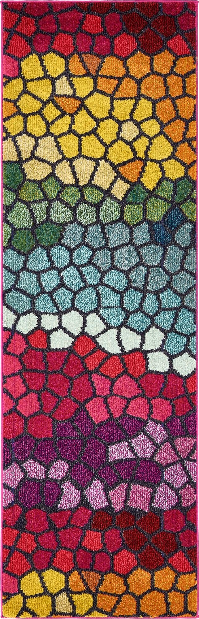 2' 2 x 6' 9  Washable Casablanca Runner Rug