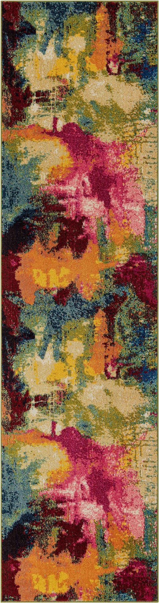 2' 7 x 12'  Washable Casablanca Runner Rug