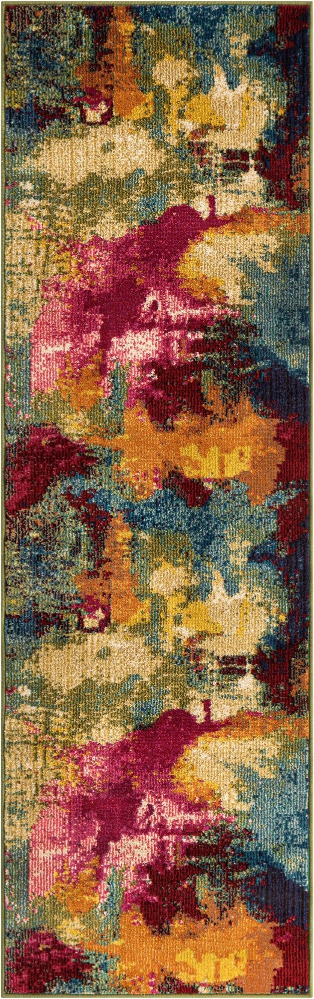 2' 2 x 6' 9  Washable Casablanca Runner Rug